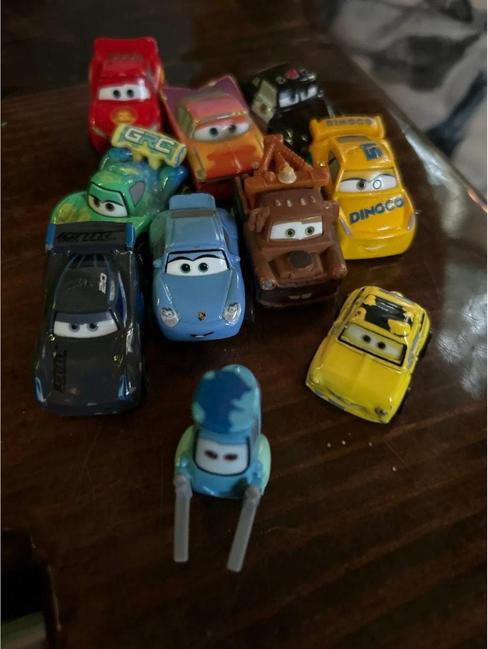 Set of Disney Pixar Cars Diecast Toy Vehicles